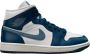 Nike Air Jordan 1 Mid WMNS 'Sky French Blue' BQ6472-414 BLAUW Schoenen - Thumbnail 1