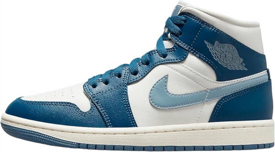 Nike Air Jordan 1 Mid WMNS 'Sky French Blue' BQ6472-414 BLAUW Schoenen
