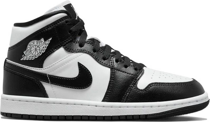 Jordan Wmns Air 1 Mid Basketball Schoenen white black white maat: 36 beschikbare maaten:36.5 37.5 38.5 39 40.5 41 42 36