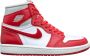 Jordan Varsity Red Hoge Top Sneakers (2022) Rood Dames - Thumbnail 1
