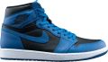 Nike Air Jordan 1 Retro High OG Dark Marina Blue 555088-404 DARK MARINA BLUE Schoenen - Donkerblauw