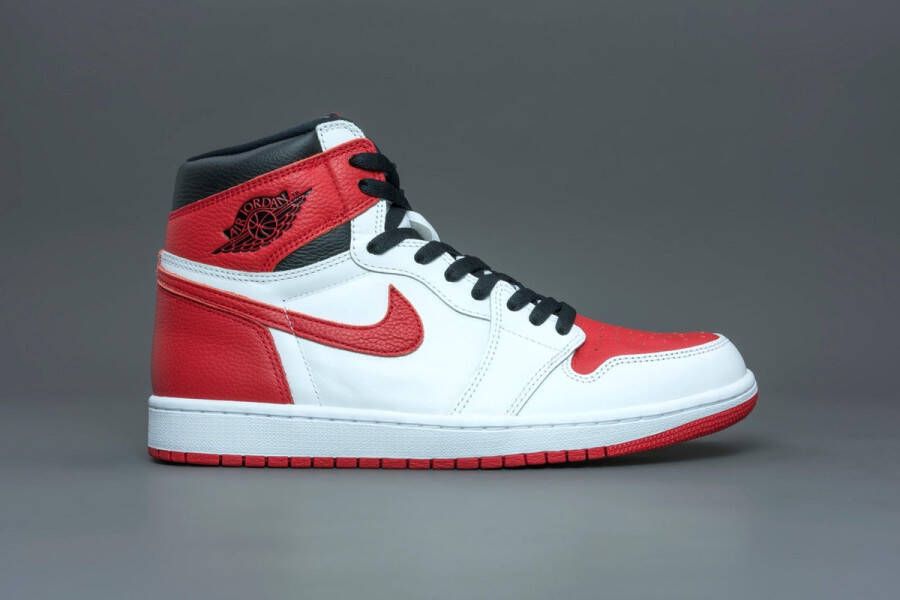 Jordan Air 1 Retro High Og White University Red Black Schoenmaat 37 1 2 Sneakers 555088 161