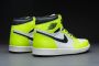 Jordan Air 1 Retro High Og Volt Black Sail Schoenmaat 40 1 2 Sneakers 555088 702 - Thumbnail 5