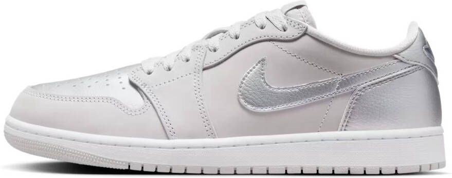 Nike Air Jordan 1 Retro Low OG Sneakers Neutral Grey Metallic Silver