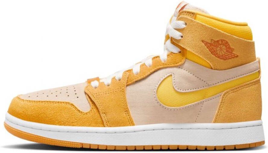 Nike Air Jordan 1 ZM Sneakers Mannen Wit Geel