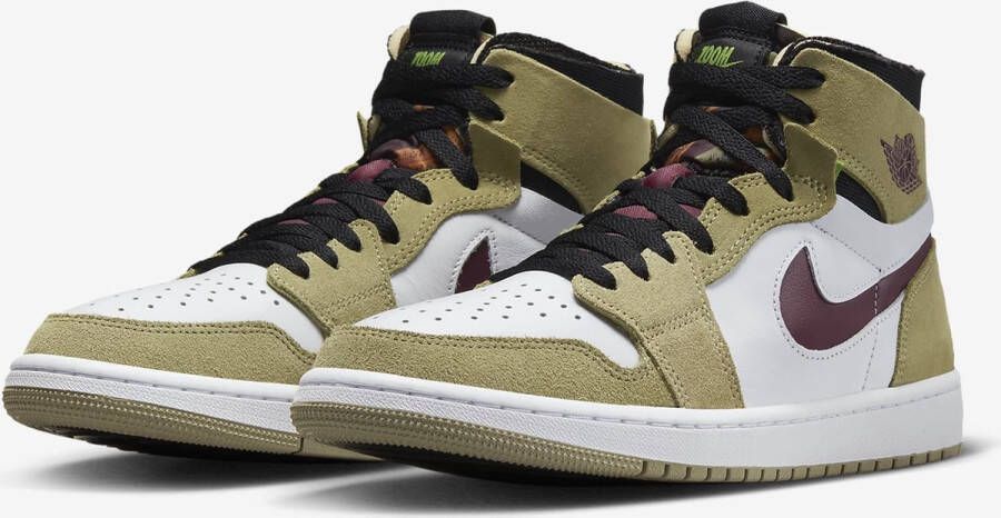 Nike Air Jordan 1 Zoom Air CMFT Neutral Olive Sneaker CT0978 - Foto 3