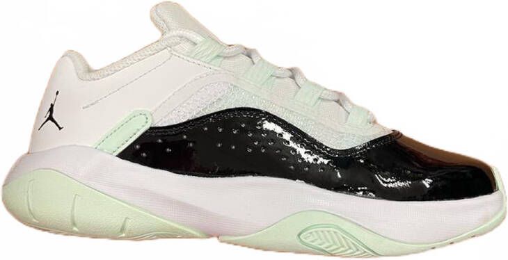 Nike Air jordan 11 CMFT low (GS) Sneakers Kinderen Wit Zwart Groen Textiel