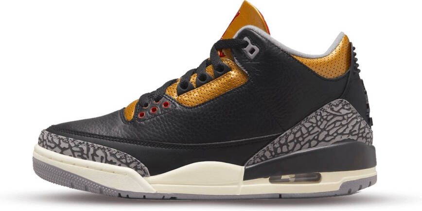 Nike Air Jordan 3 'Black Cement Gold CK9246-067 goud zwart sneakers