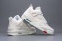 Jordan Wmns Air 4 Retro Sail Sail Ce t Grey Fire Red Schoenmaat 40 Sneakers DQ4909 100 - Thumbnail 2