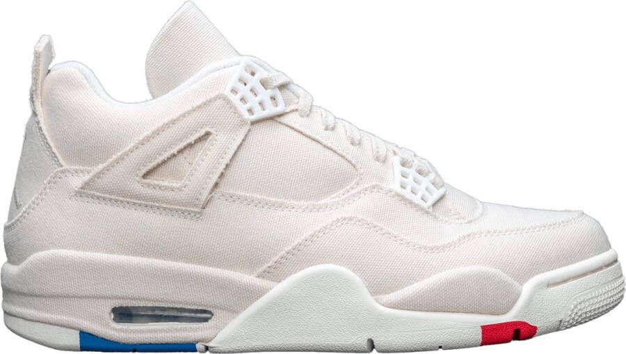 Jordan Wmns Air 4 Retro Sail Sail Ce t Grey Fire Red Schoenmaat 40 Sneakers DQ4909 100 - Foto 1