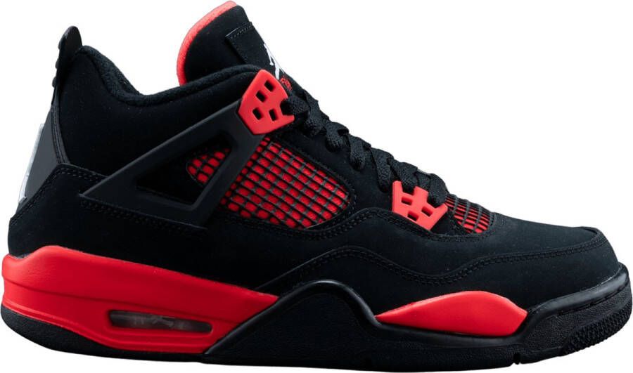 Nike Air Jordan 4 Retro Red Thunder (GS) 408452-016 Rood Schoenen