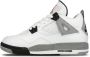 Jordan Air 4 Retro OG "White Ce t" (GS) Basketball in wit formaten: 38.5 - Thumbnail 4