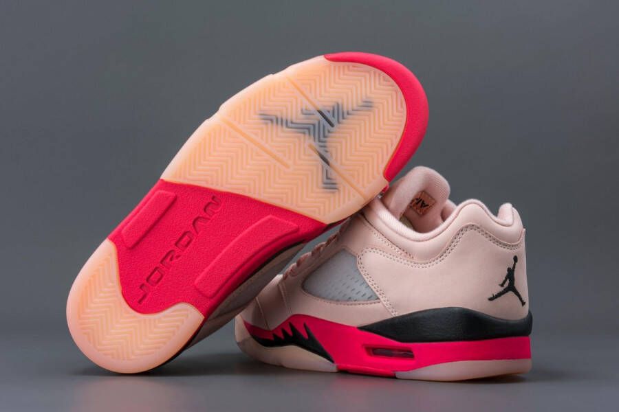 Jordan Wmns Air 5 Retro Low Arctic Orange Siren Red Black Schoenmaat 40 1 2 Sneakers DA8016 806 - Foto 2