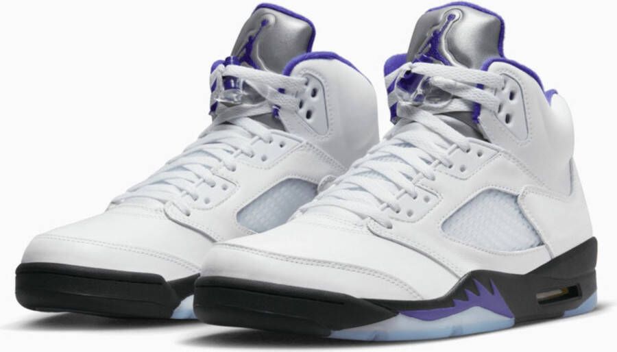 Jordan Air 5 Retro White Dark Concord Black Schoenmaat 42 1 2 Sneakers DD0587 141