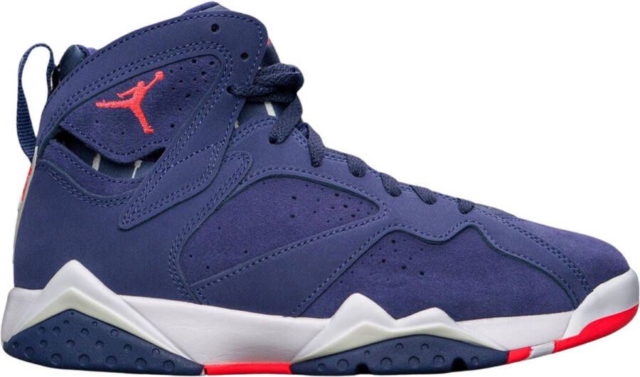 Jordan Air 7 Retro Quai54 Neutral Indigo Bright Crimson White Schoenmaat 48 1 2 Sneakers DV0577 500