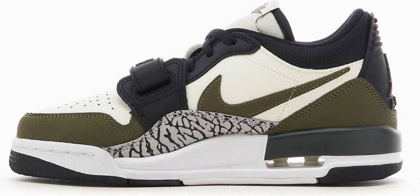Jordan Kinderschoen Air Legacy 312 Low Sail Black Wolf Grey Medium Olive Sail Black Wolf Grey Medium Olive