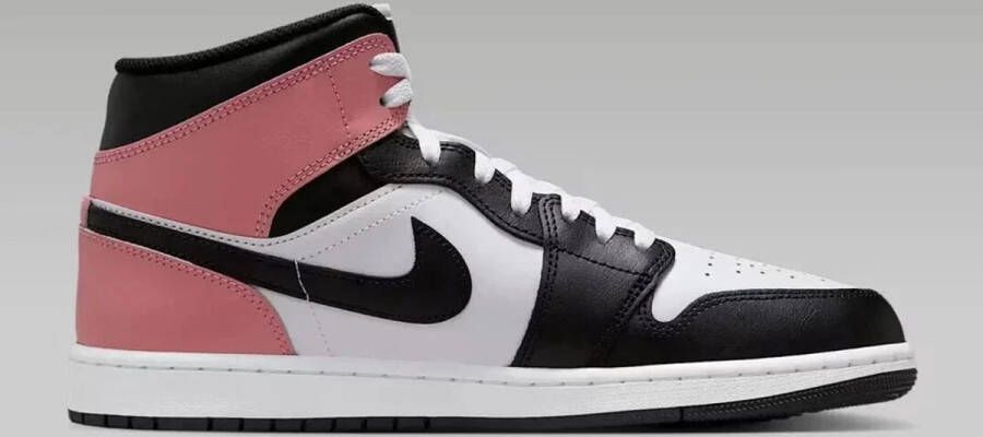 Nike Herenschoenen Air Jordan 1 Mid White- Heren White