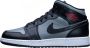 Nike Air Jordan 1 Mid Shadow Red (GS) 554725-096 ROOD Schoenen - Thumbnail 1