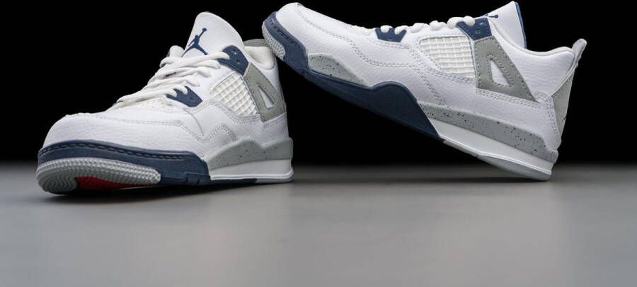 Nike Air Jordan wmns Air Jordan 4 Retro Midnight Navy (PS) BQ7669-140 Kleur als op foto