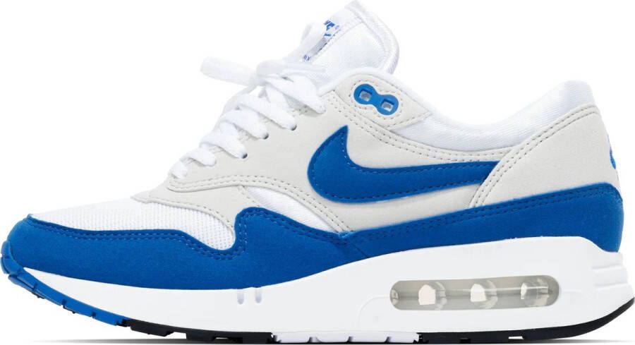 Nike Air Max 1 '86 OG White Royal Blue Sneakers Unisex Doos zonder deksel