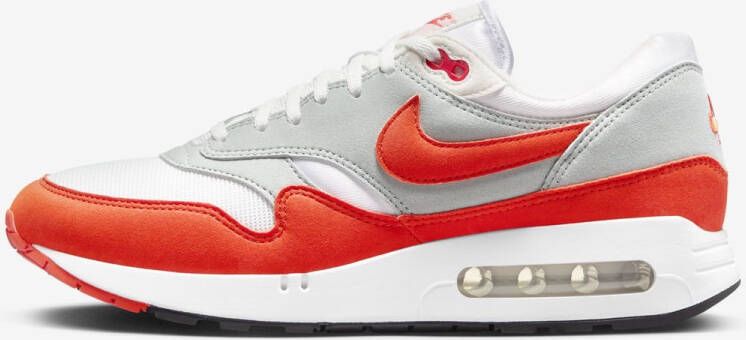 Nike Air Max 1 '86 Wit Oranje Grijs Sneakers Unisex Doos Zonder Deksel