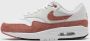 Nike Air Max 1 '87 Canyon Pink Sneakers Dames White Canyon Pink - Thumbnail 7