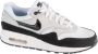 Nike Kinderschoenen Air Max 1 White Pure Platinum Black White Pure Platinum Black - Thumbnail 5
