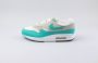 Nike Air Max 1 'Clear Jade' sneakers schoenen blauw grijs wit - Thumbnail 2