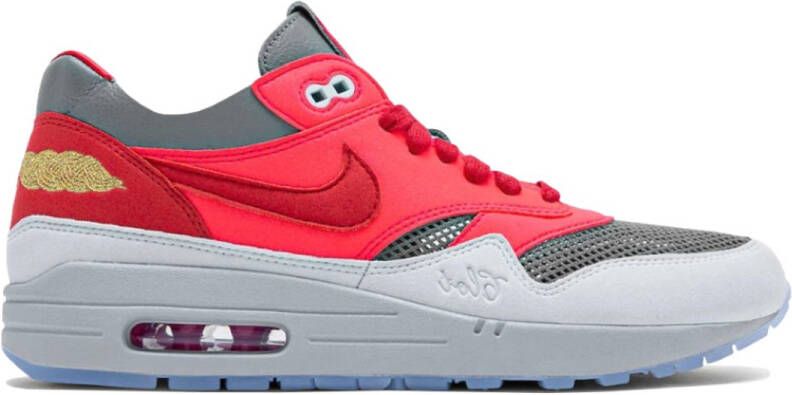 Nike Air Max 1 CLOT Kiss of Death Solar Red )
