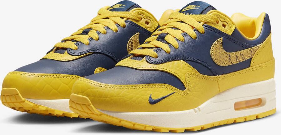 Nike Air Max 1 Premium sneakers Michigan Casual schoenen Geel Zwart