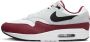 Nike Air Max 1 White Dark Team Red Pure Platinum Black- White Dark Team Red Pure Platinum Black - Thumbnail 14