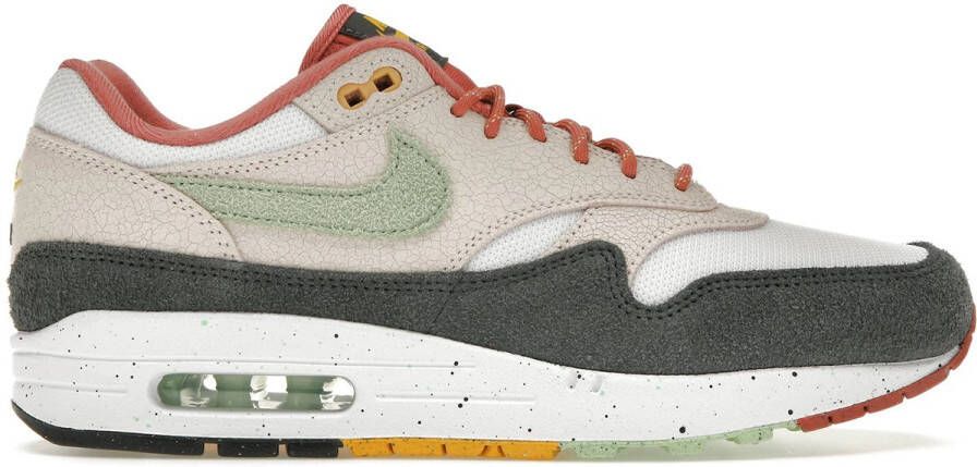 Nike Air Max 1 Easter Celebration FZ4133-640 meerkleurig zalmroze grijs rood sneakers laag unisex zomersneakers