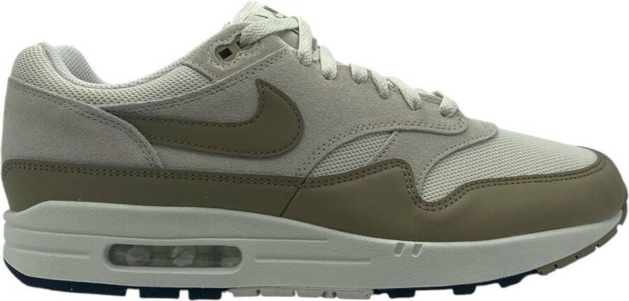 Nike Herenschoenen Air Max 1 Essential Phantom Light Orewood Brown Black Khaki- Heren Phantom Light Orewood Brown Black Khaki