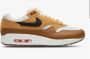 Nike Air Max 1 Essential Brown Light Bone Black Sneakers Unisex - Thumbnail 1