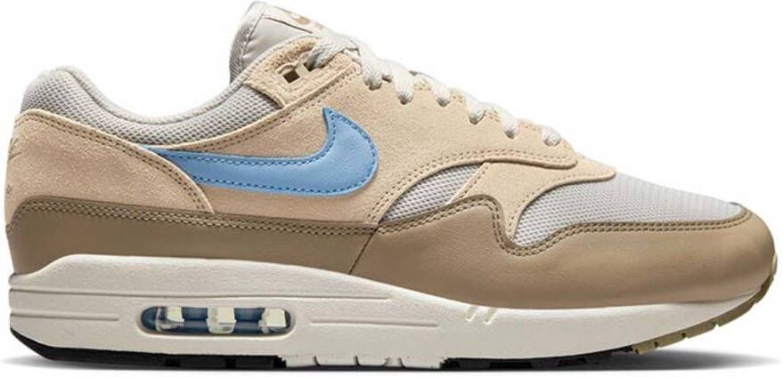 Nike Air Max 1 Essential 'Sanddrift Psychic Blue' Sneakers Unisex Beige Khaki Wit