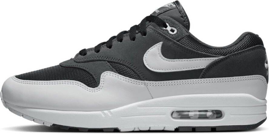 Nike Air Max 1 Essential Off-Noir White Black Vast Grey- Off-Noir White Black Vast Grey