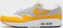Nike Air Max 1 Essential White Pure Platinum Black University Gold- White Pure Platinum Black University Gold - Thumbnail 4