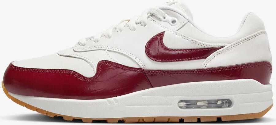 Nike Air Max 1 LX Team Red Sneakers Unisex Sail Sail Gum Light Brown Team Red