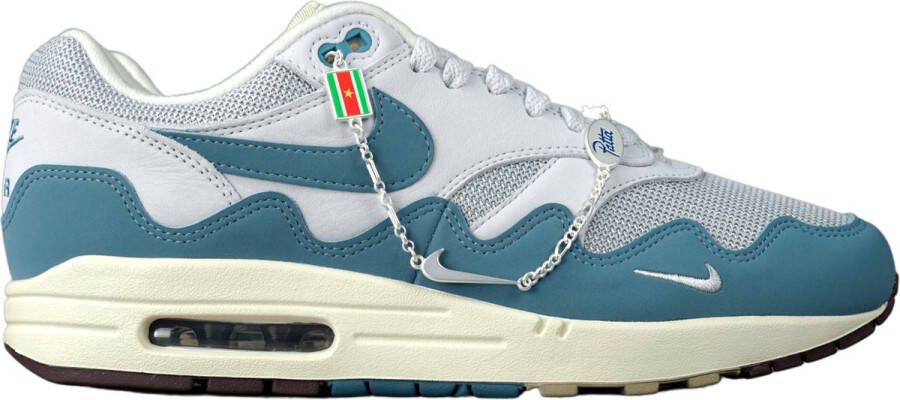 Nike The Air Max 1 Patta Waves Noise Aqua (With Bracelet) DH1348-004 Metallic Silver;Noise-Aqua Schoenen