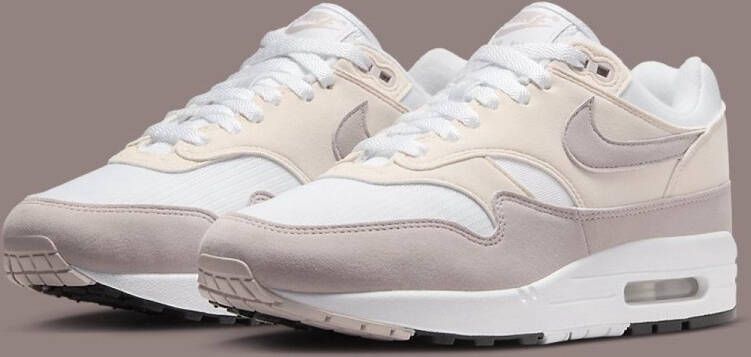Nike Wmns Air Max 1 Max Dames white platinum violet phantom white maat: 41 beschikbare maaten:36.5 37.5 38.5 39 40.5 41