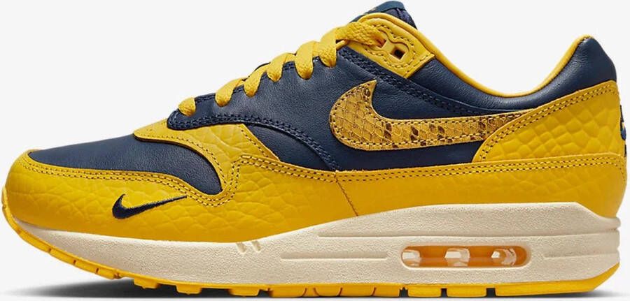 Nike Air Max 1 Premium sneakers Michigan Casual schoenen Geel Zwart