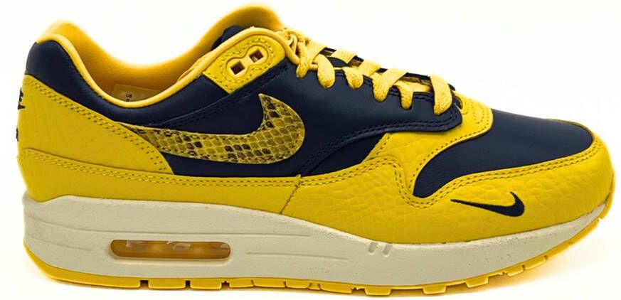 Nike Air Max 1 Premium sneakers Michigan Casual schoenen Geel Zwart