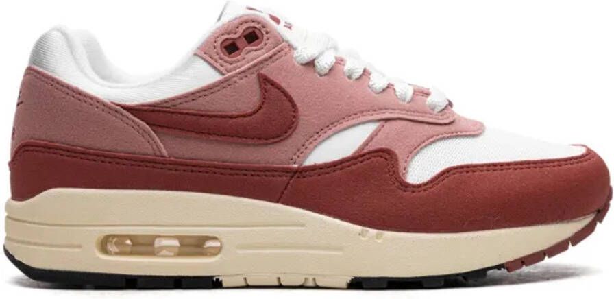 Nike Wmns Air Max 1 '87 Sneakers sail cedar red stardust coconut milk maat: 36.5 beschikbare maaten:36.5 37.5 38.5 39 40.5 41