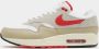Nike Air Max 1 SC White Cream II Limestone University Red- White Cream II Limestone University Red - Thumbnail 9