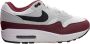 Nike Air Max 1 White Dark Team Red Pure Platinum Black- White Dark Team Red Pure Platinum Black - Thumbnail 4