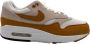 Nike Air max 1 SC Sneakers Mnnen Wit Beige - Thumbnail 1