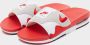Nike Air Max 1 Slide Slippers DH0295-103 White University Red Mens UK - Thumbnail 5