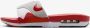 Nike Air Max 1 Slide Slippers DH0295-103 White University Red Mens UK - Thumbnail 2