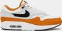 Nike Air Max 1 Monarch Oranje Grijs Wit Zwart) Sneakers Unisex - Thumbnail 6