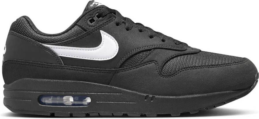 Nike Air Max 1 Sneakers Zwart Wit